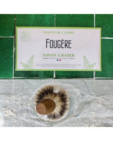 Enveloppe de Savon à Raser Fougère